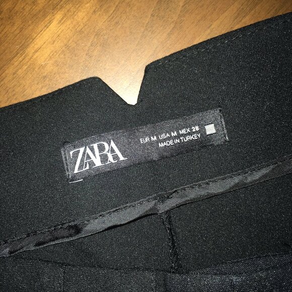 Zara black pants / trousers - Picture 3 of 3
